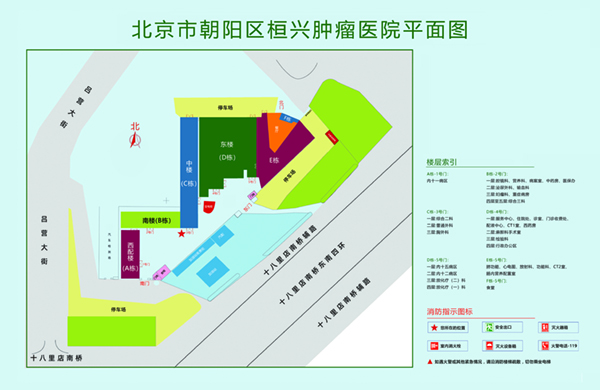 www逼com北京市朝阳区桓兴肿瘤医院平面图